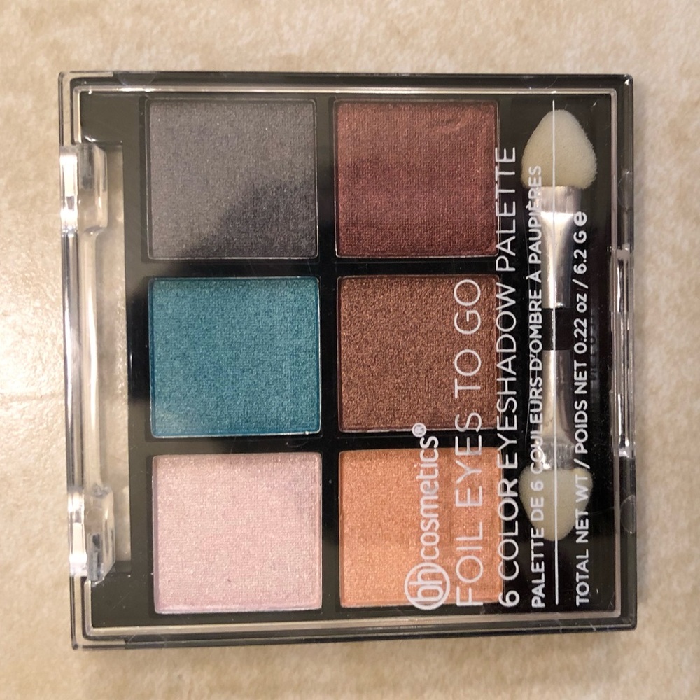 bh Cosmetics 6 color eyeshadow palette